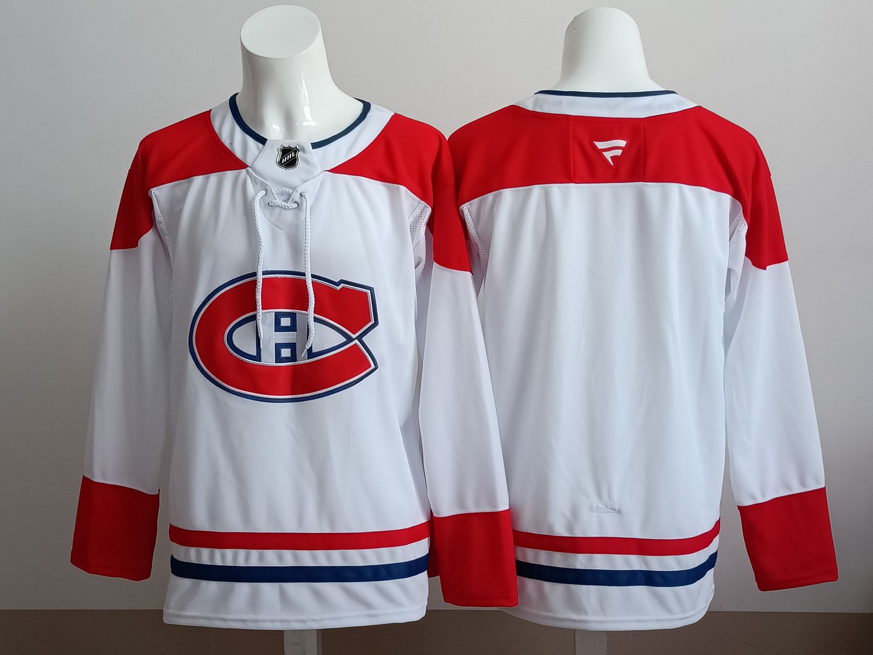 Men 2025 Montreal Canadiens Blank White NHL Jersey style 01